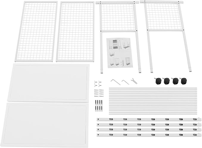 White 26.4 X 12.6 X 59in