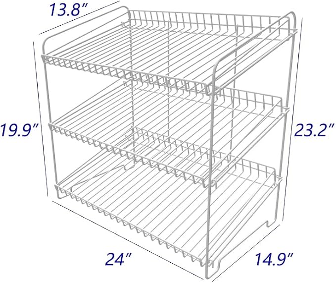 White Large 24x14.9x23.2\