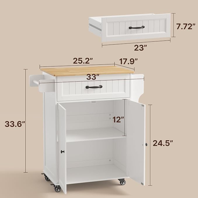White & Tabletop-oak Color