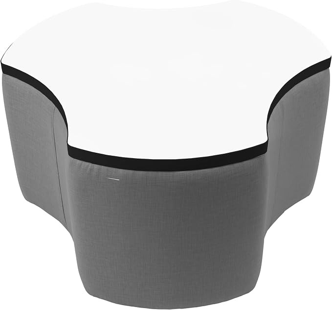 Slate Gray Crosshatch/Whiteboard