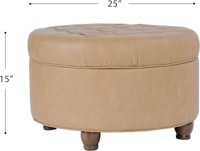 Sand Faux Leather