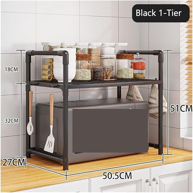 Black 1-tier