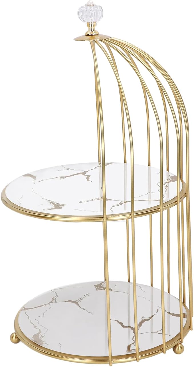 White Base Gold Pattern