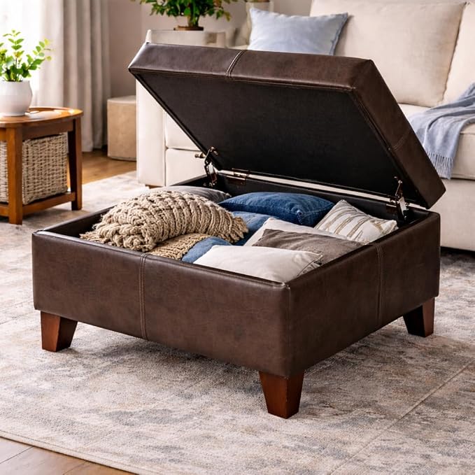 Brown Faux Leather