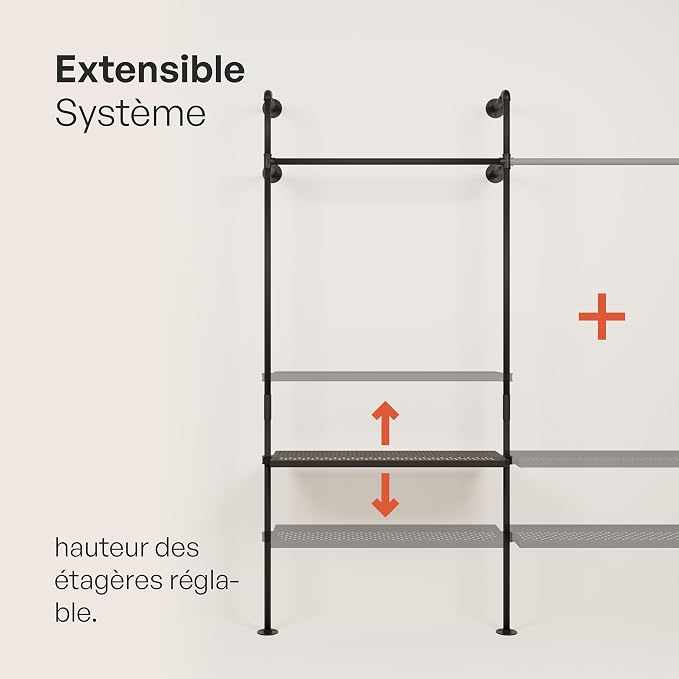 5 x Metal Shelf
