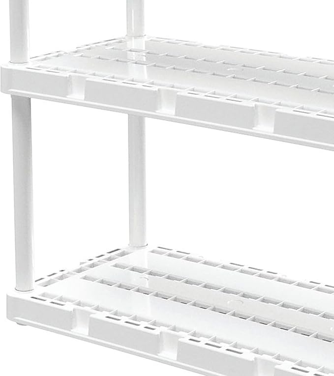 4 Shelf - White