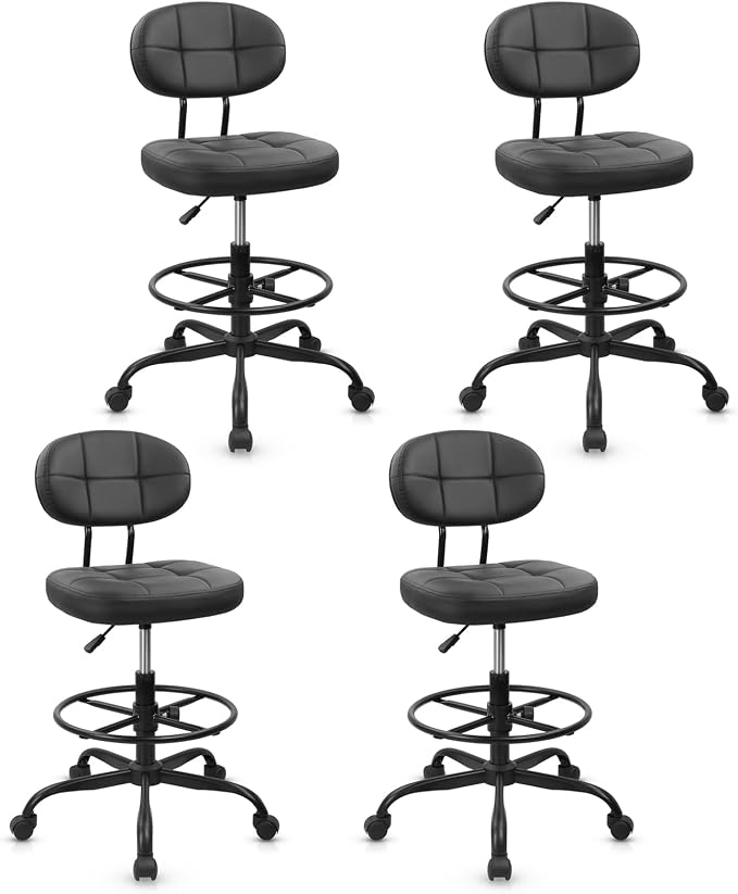 Black With Backrest