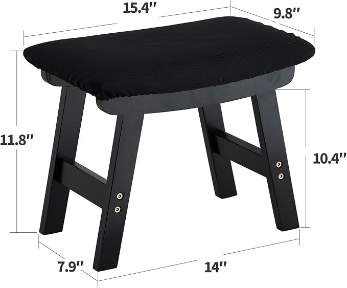 Black Legs - Black Stool Surface