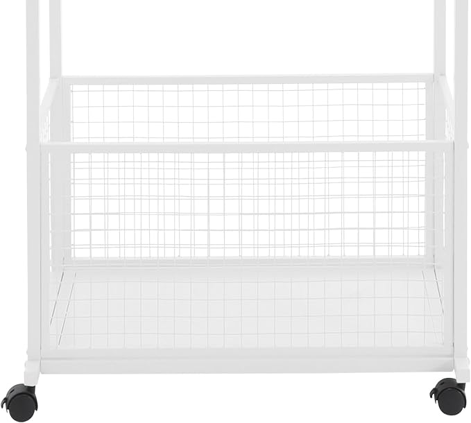 White 26.4 X 12.6 X 59in