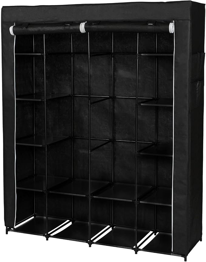 141x47x168cm, Black-j