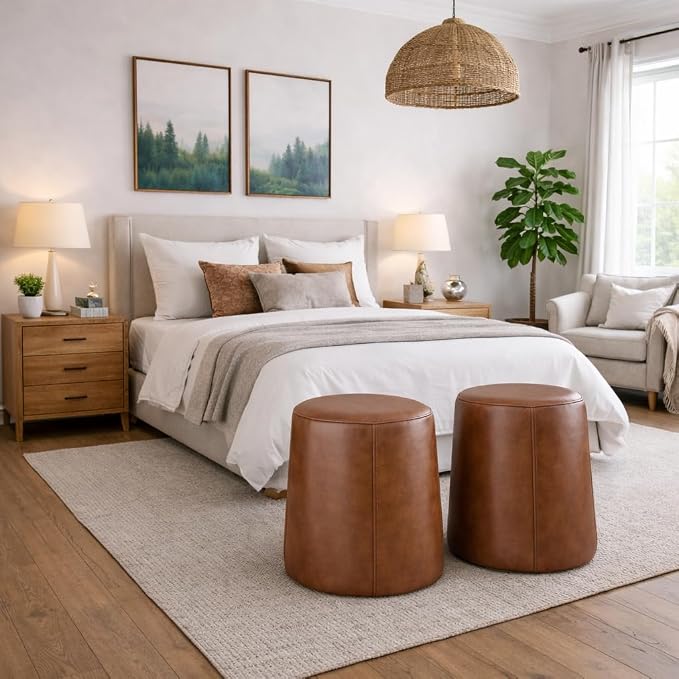 Chestnut Faux Leather