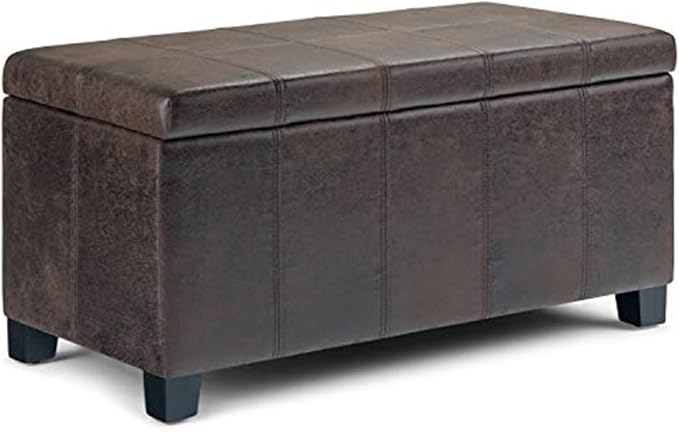 Distressed Brown Leather