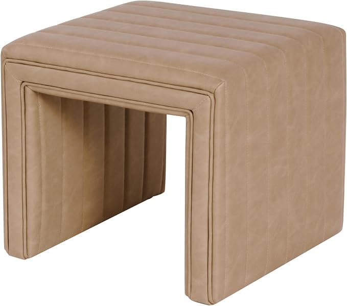 Sand Faux Leather
