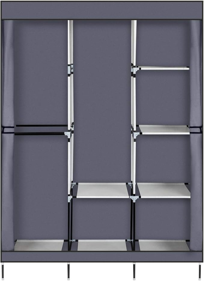 125x43.18x180cm, Gray-b
