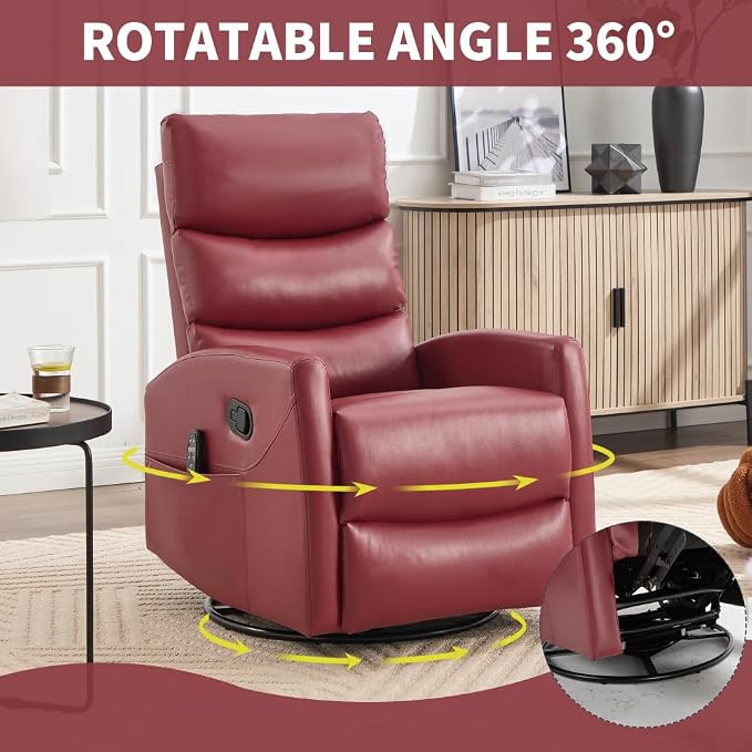Red + Metal & Wood + Fiber Foam and Polyester Fiber Pad