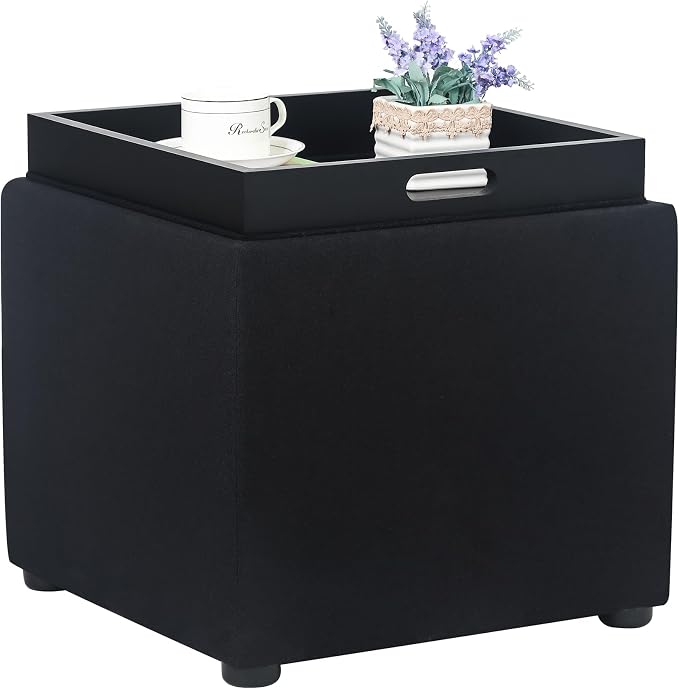 Black With Tray