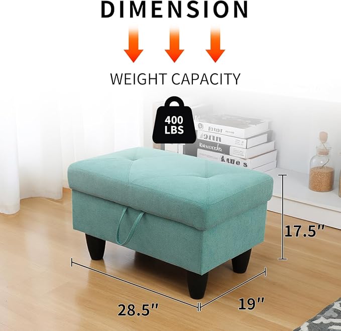Blue Aqua Linen