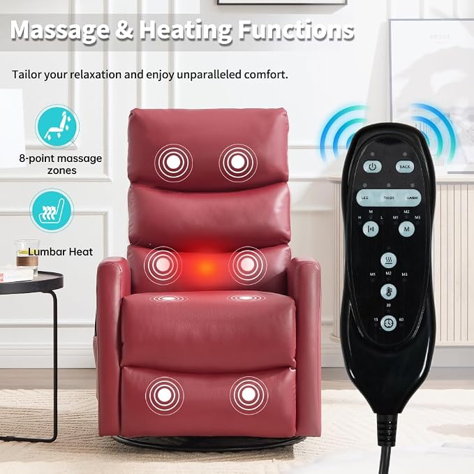 Red + Metal & Wood + Fiber Foam and Polyester Fiber Pad