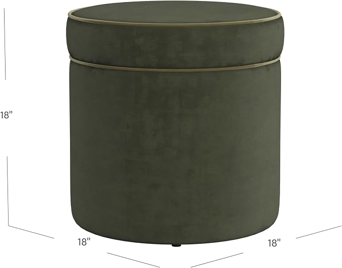 Loden Green Velvet