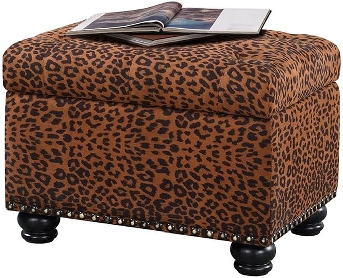 Forest Leopard Print Fabric