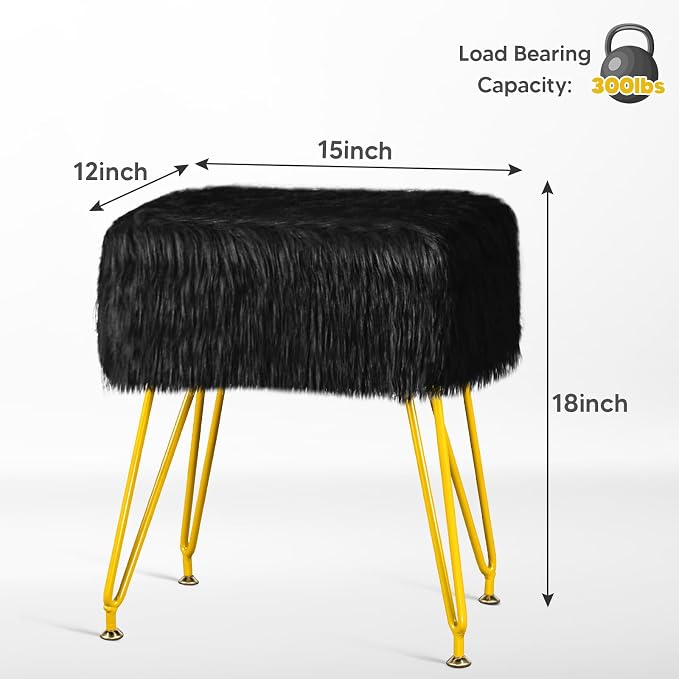 Rectangular-black/Golden