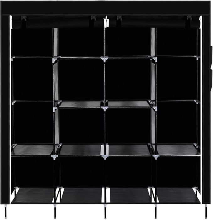 169.5x44x181.5cm, Black-k