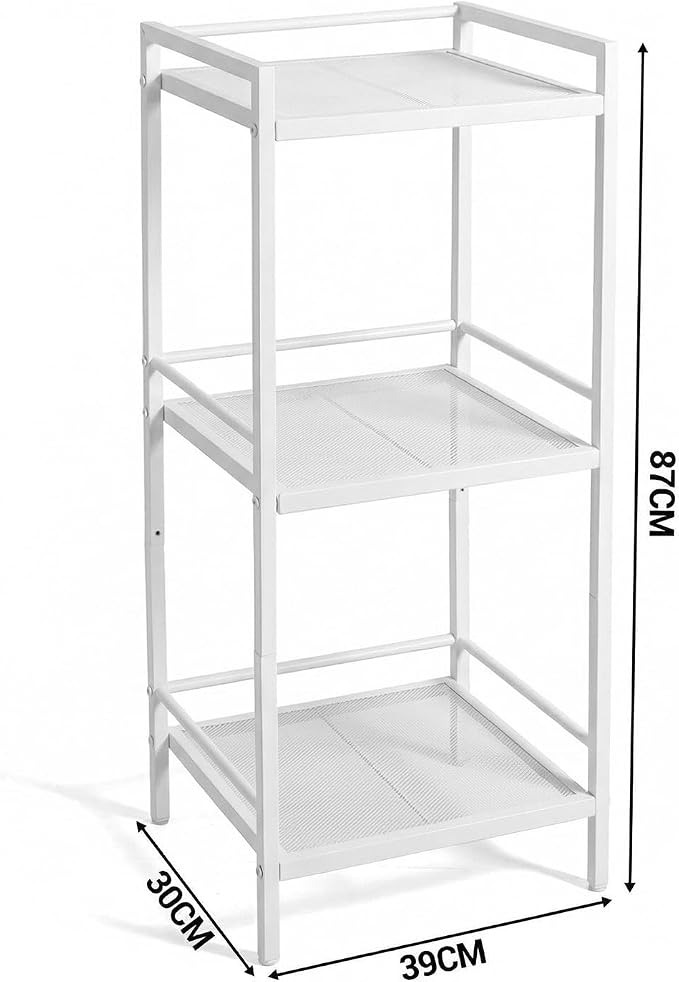 3 Tier White
