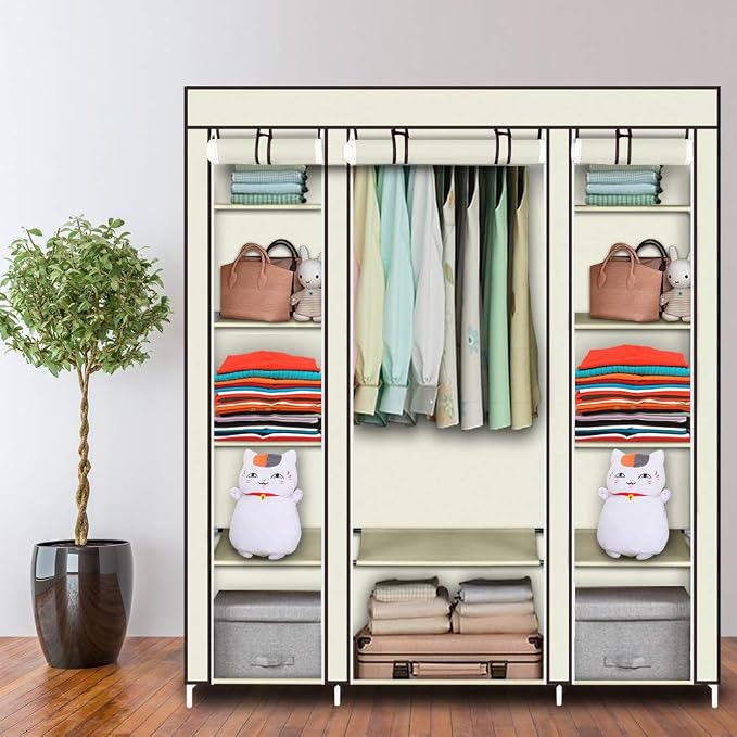 150x45x175cm, Beige-h