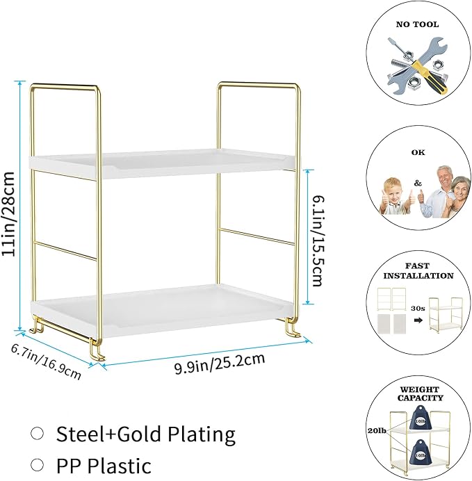 White + Gold