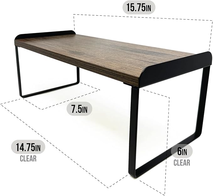 Black + Walnut Brown