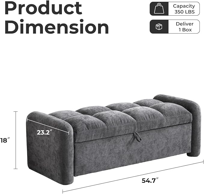 Chenille-dark Grey
