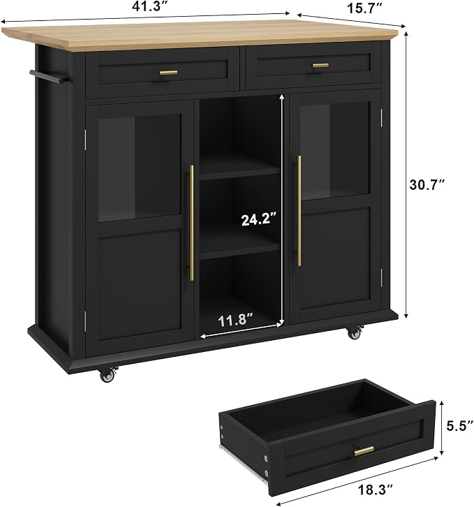 Black and Oak