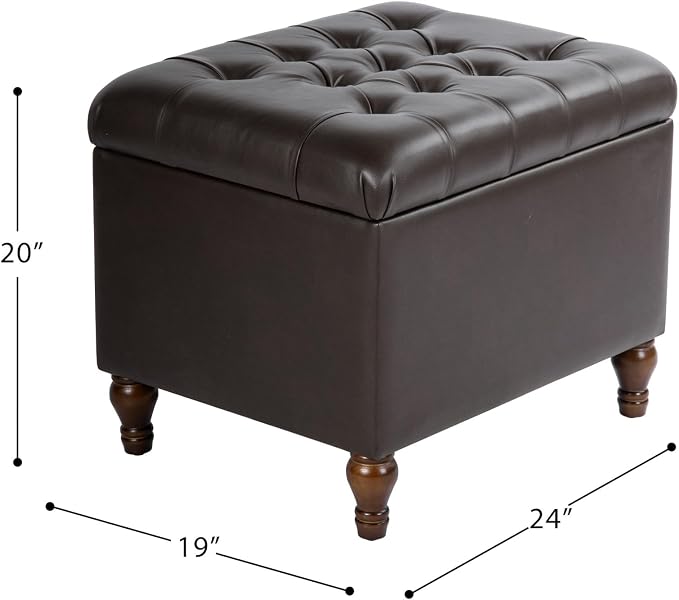 Espresso Brown Faux Leather