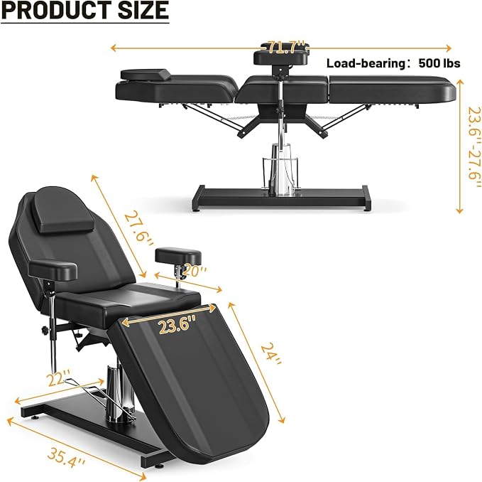 Black & New Armrest