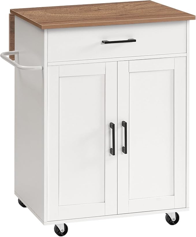 White and Walnut