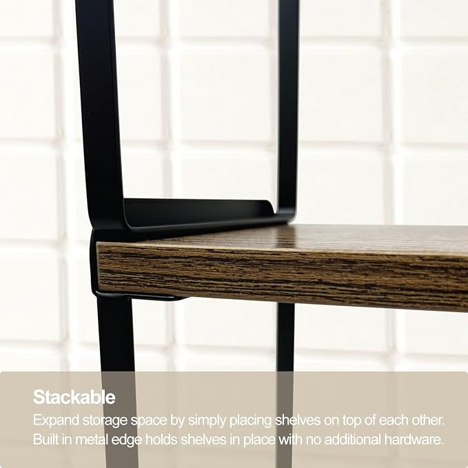 Black + Walnut Brown