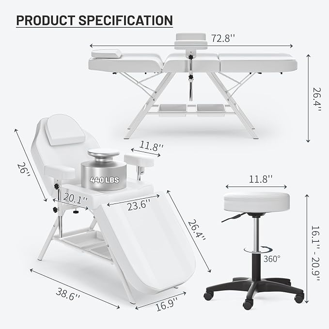 Spa Chair032-white