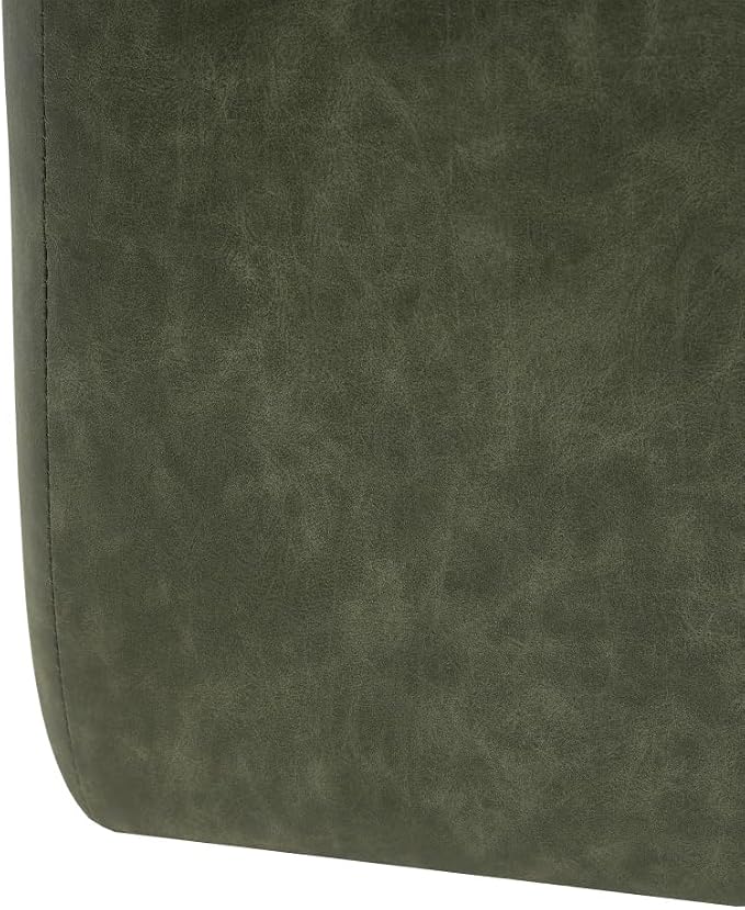 Green + Faux Leather + Foam + Plywood