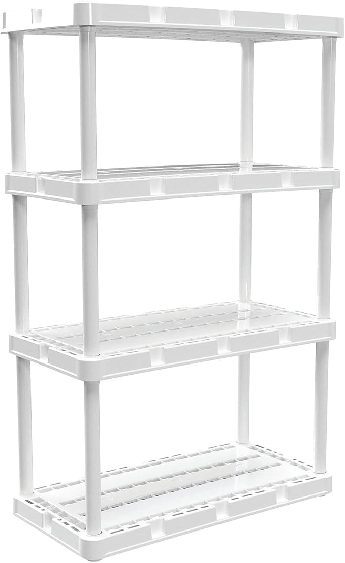 4 Shelf - White