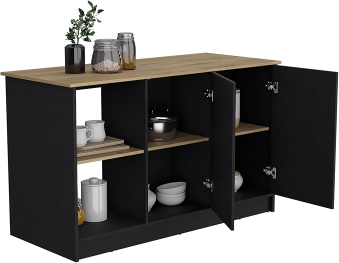 Black + Dark Walnut