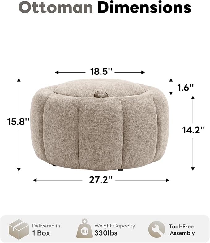 Khaki-chenille