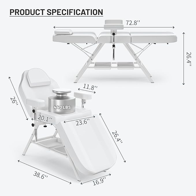 Spa Chair031-white