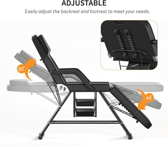 Tattoo Chair09-black