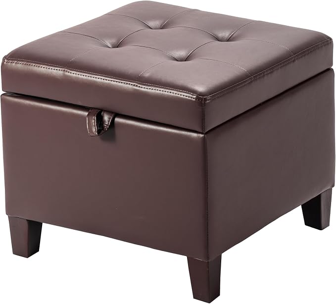 Style2 Faux Leather Brown