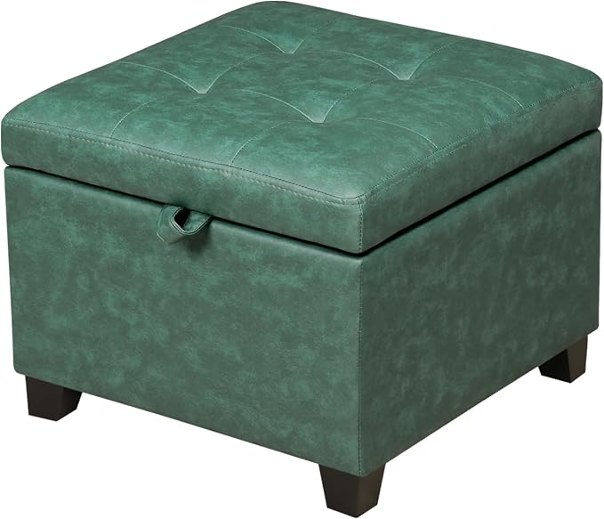 Dark Green With Black Wood Legs