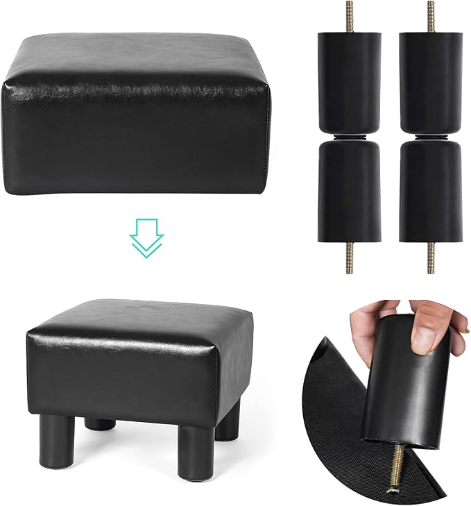 Small, Square Black