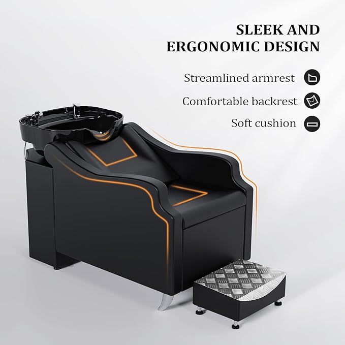 Black With Black Sink