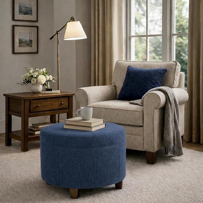 Blue Woven Fabric