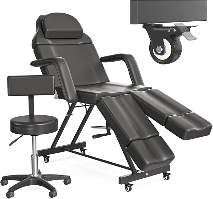 Bk-basic Armrest&stool&wheel