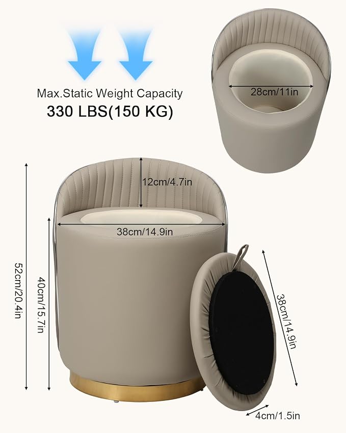 Gray With Storage